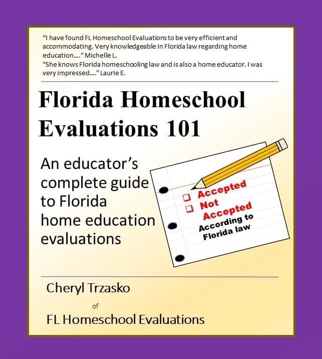 FL Homeschool Evaluations 101 book cover